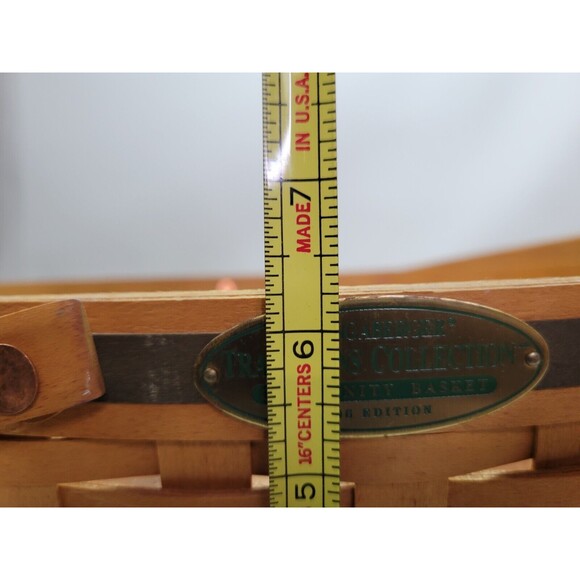 Vtg Longaberger Traditions Collection Community Basket 1996 - Picture 12 of 14